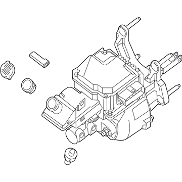 Nissan 46007-4NP8B Control Assembly-Brake