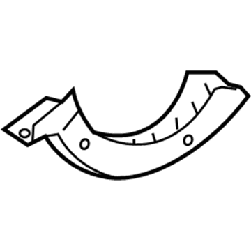 Hyundai 81911-B1000-4X Cover-Trunk Lid Hinge Arm Lower, LH