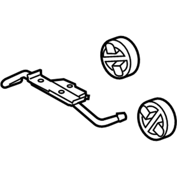 Lexus 17509-31020 Bracket Sub-Assy, Exhaust Pipe NO.4 Support