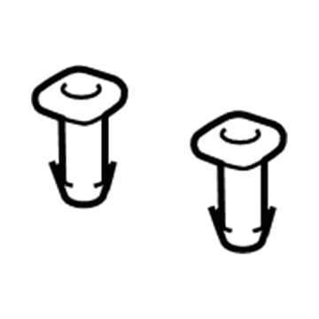 Honda 81143-SM4-J01A3 Guide, Headrest *YR203L* (SADDLE)