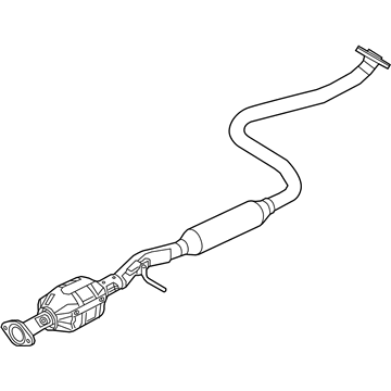 Toyota 17410-WB002 Converter & Pipe