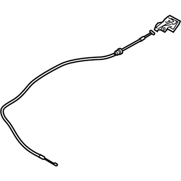 Infiniti 65621-AG000 Hood Lock Control Cable Assembly