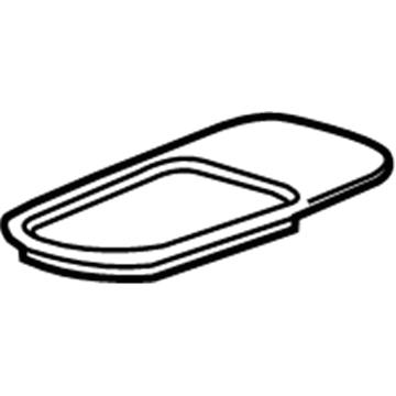 BMW 41-00-7-891-291 Frame, Trim Grille, Primed, Left