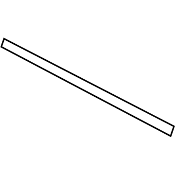 BMW 51-22-7-289-642 Channel Seal, Inner, Door, Rear Right