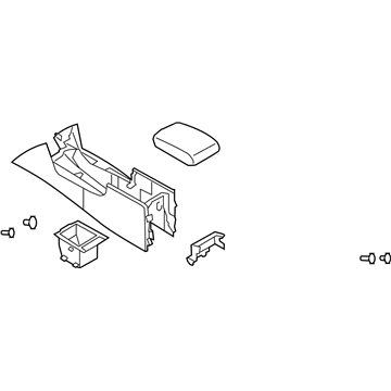 Infiniti 96910-1CE0A Console Assembly Center