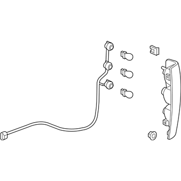 GM 19417444 Tail Lamp Assembly