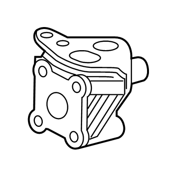 Honda 18718-5R0-J50 Passage, EGR Valve