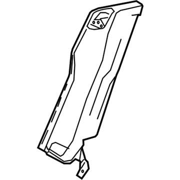 Lexus 71540-24040-C3 Back Assembly, Rear Side Seat