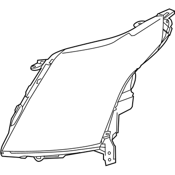 GM 22853880 Lens & Housing