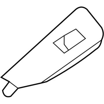 Nissan 82961-JA00A Finisher-Power Window Switch, Rear LH