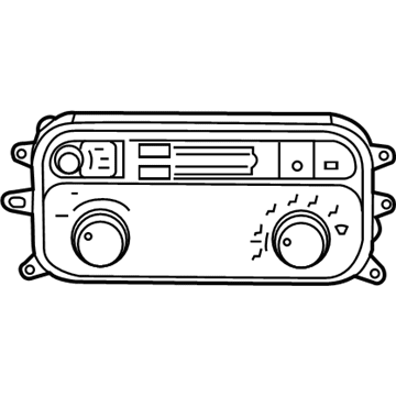 Mopar 55056250AE Air Conditioning And Heater Control