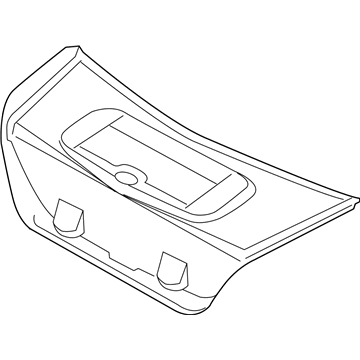 BMW 51-49-7-072-069 Trim Panel, Trunk Lid