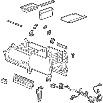 GM 84027103 Console Assembly