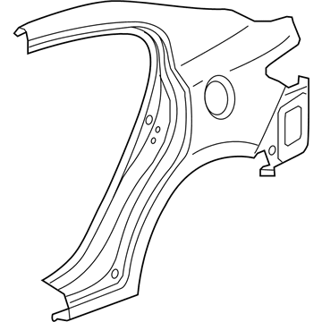 Acura 04646-T3R-A80ZZ Panel Set Left (Dot)