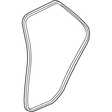 GM 19169085 Surround Weatherstrip