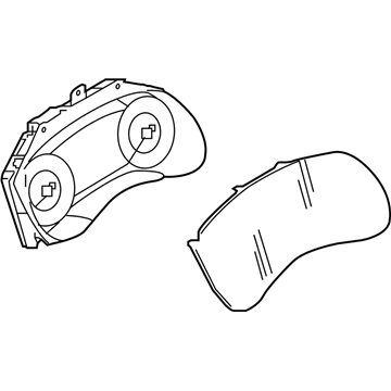 Infiniti 24810-5NA1A Instrument Combination Meter Assembly