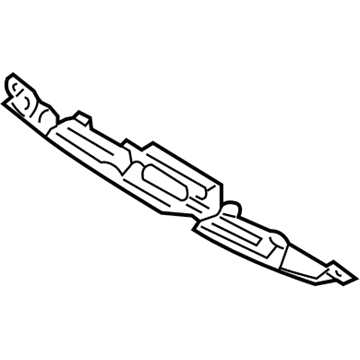 Hyundai 87372-B8510 Garnish-Tail Gate, Lower