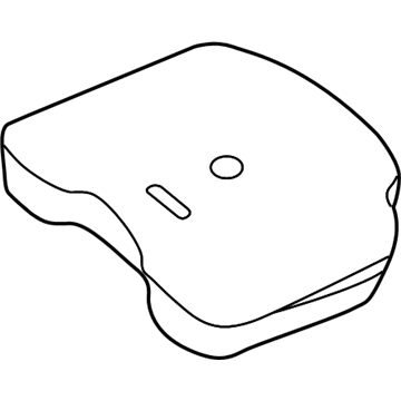 Ford 1S4Z-7411578-AA Spare Cover
