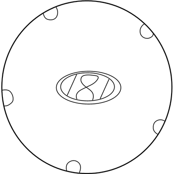 Hyundai 52960-3D330 Wheel Hub Cap Assembly