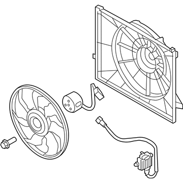 Hyundai 25380-1U100 Blower Assembly