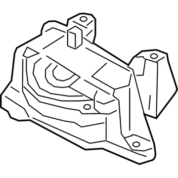 Ford LX6Z-6038-G BRACKET - ENGINE FRONT SUPPORT