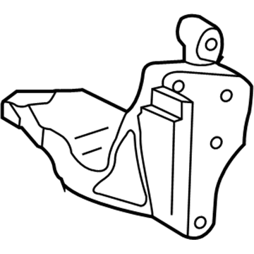 Lexus 12315-20040 Bracket, Engine Mounting, RH(For Transverse Engine)