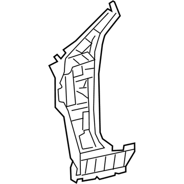 Lexus 61023-76020 Pillar Sub-Assembly, FR