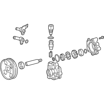 Toyota 44310-0C120 Power Steering Pump