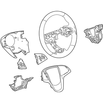 GM 23193049 Steering Wheel