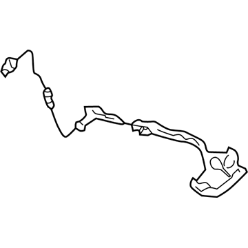 Honda 57470-SR3-A02 Sensor Assembly, Right Rear