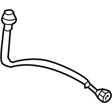 Acura 01468-SR3-902 Hose Set, Left Rear Brake