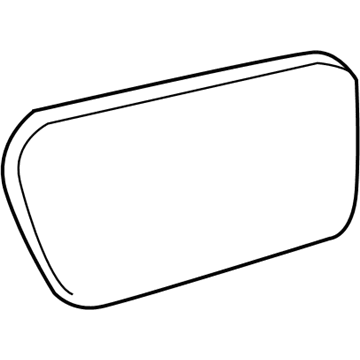Ford BE5Z-17K707-A Mirror Glass