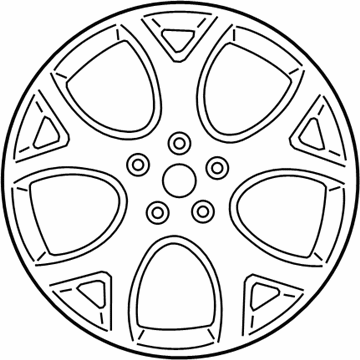 Ford DM5Z-1007-A Wheel, Alloy