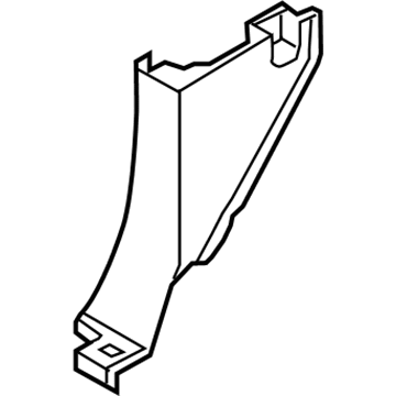 Nissan 66900-3LM0A Finisher-Dash Side, RH