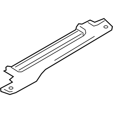 Nissan 76954-3LM0C Plate-Kicking, Rear LH