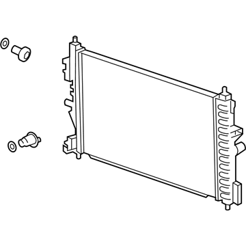 GM 13267665 Radiator