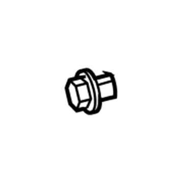 Mopar 6509206AA Bolt-HEXAGON FLANGE Head