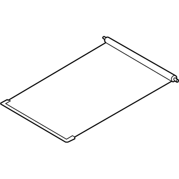 Nissan 91250-5AA1A Shade Assy-Sunroof, Rear