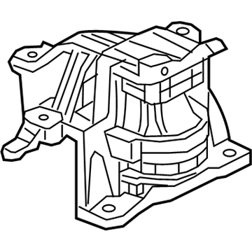 Honda 50850-TLA-A02 Rubber Assy., Transmission Mounting (CVT)