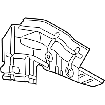 Honda 53693-T0A-000 Plate, Power Steering Heat Baffle