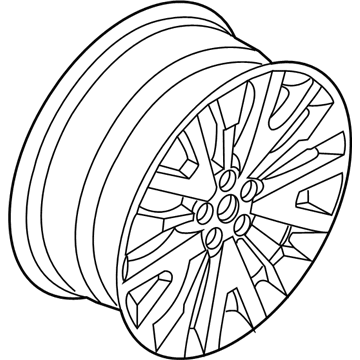 Ford LJ6Z-1007-D WHEEL ASY