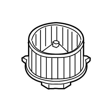 Kia 97113D2000 Fan & Motor Assembly