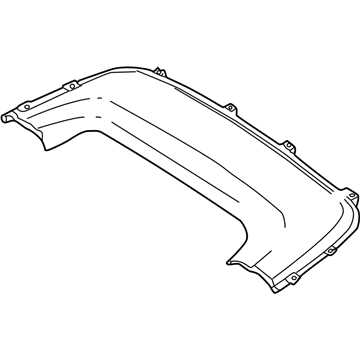 BMW 51-17-8-227-297 Folding Top Compartment Lid