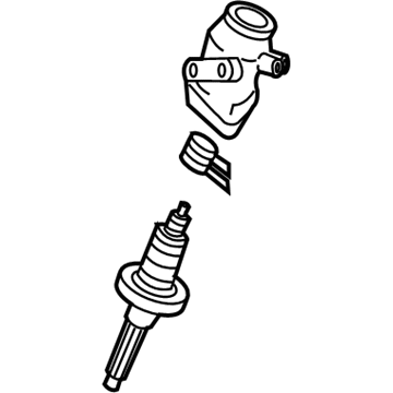 Infiniti 49210-AM600 Power Steering Gear Sub Assembly