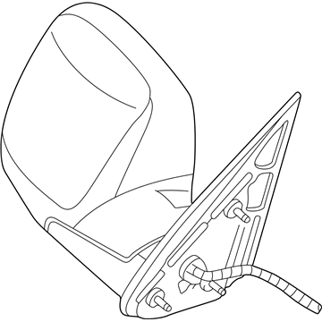 GM 88986366 Mirror Assembly