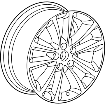 GM 22758351 Wheel, Alloy