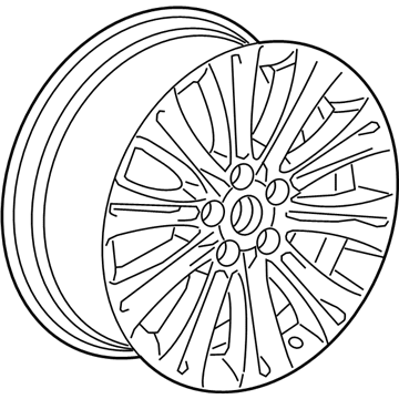 GM 22791064 Wheel, Alloy