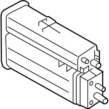 Hyundai 31410-4R500 Canister & Holder Assembly
