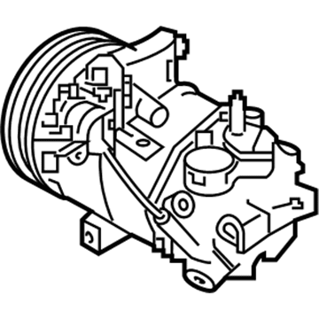 Nissan 92600-6MA0A Compressor-Air Conditioner