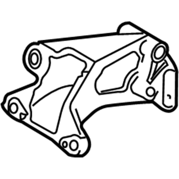 Lexus 12321-31100 Bracket, Engine Mounting, Rear(For Transverse Engine)